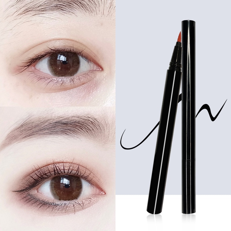 Wholesale Cosmetics No Logo Eyeliner Pencil 21 Colors Liquid Eyeliner Pen Eye Liner Waterproof Black Eyeliner Pencil 100pcs