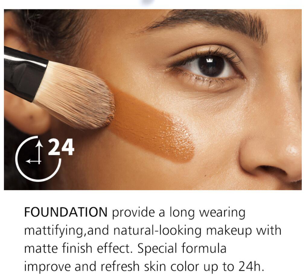 Private Label Cosmetics Liquid Foundation Soft Matte Concealer 13 Colors Primer Base Face Make up Foundation Contour Wholesale