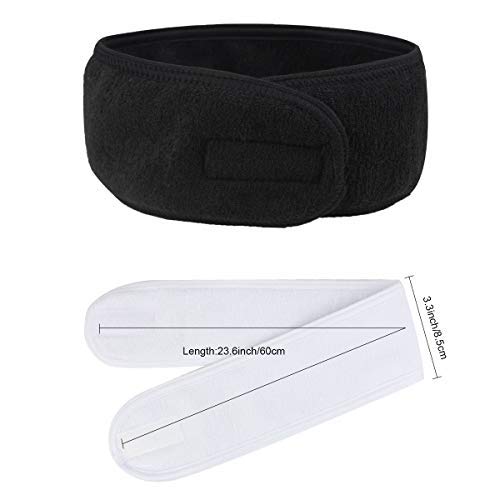 Towel Head Band Spa Face Wash Makeup Sweat Head Wrap Non-slip Stretchable Washable Headband Hair band for Sports Hairbands