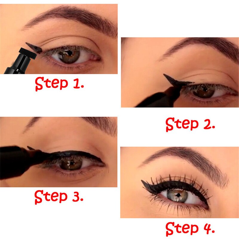 Custom Logo Eye Liner Pencil Quick Drying No Blooming Long-lasting Waterproof Eyeliner Pen Beauty Comestics Tools Make Up