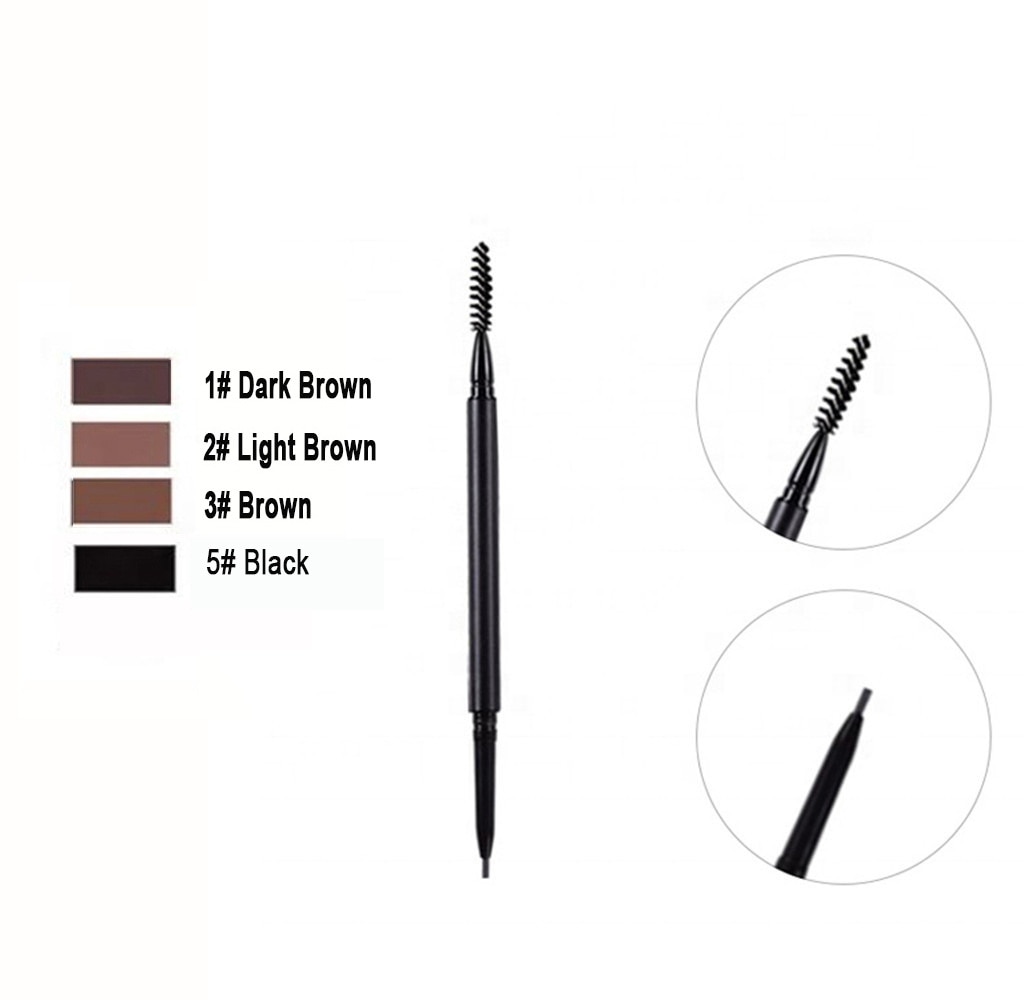 Pink Eyebrow Pencil Wholesale OEM Customize Brown Makeup Eyebrow Pencils Water Proof Suppliers Private Label Eyebrow Tint