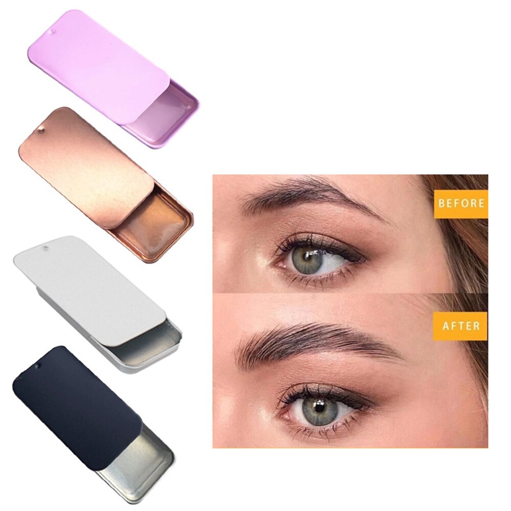 10 Piece Clear Brow Soap Private Label Wild Eyebrow Styling Cosmetics Eyebrow Gel No Logo Makeup Cream Custom Logo Wholesale