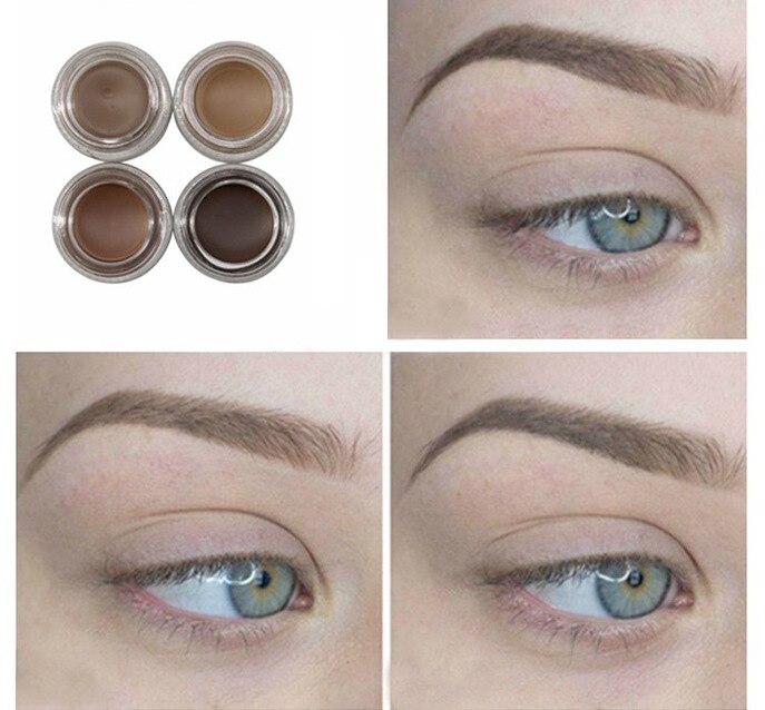 10 Piece Eyebrow Cream Private Label Pigmented Waterproof Sweatproof Long-lasting Eye Brow Gel Creamy Makeup No Logo