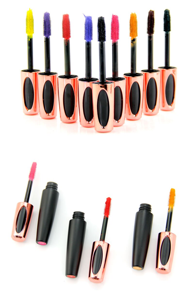 10 Piece Private Label Mascara Thick Eyelashes Curling Waterproof No Blooming Non-Fading Eye Makeup Custom Logo