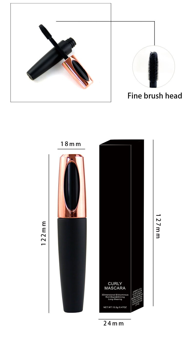 10 Piece Private Label Mascara Thick Eyelashes Curling Waterproof No Blooming Non-Fading Eye Makeup Custom Logo